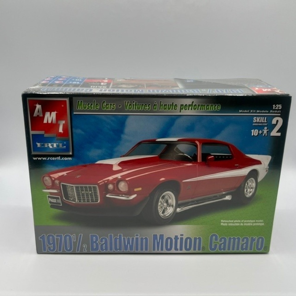 AMT Ertl 1970 1/2 Baldwin Motion Camaro 1:25 Scale Model Kit 31877 Sealed